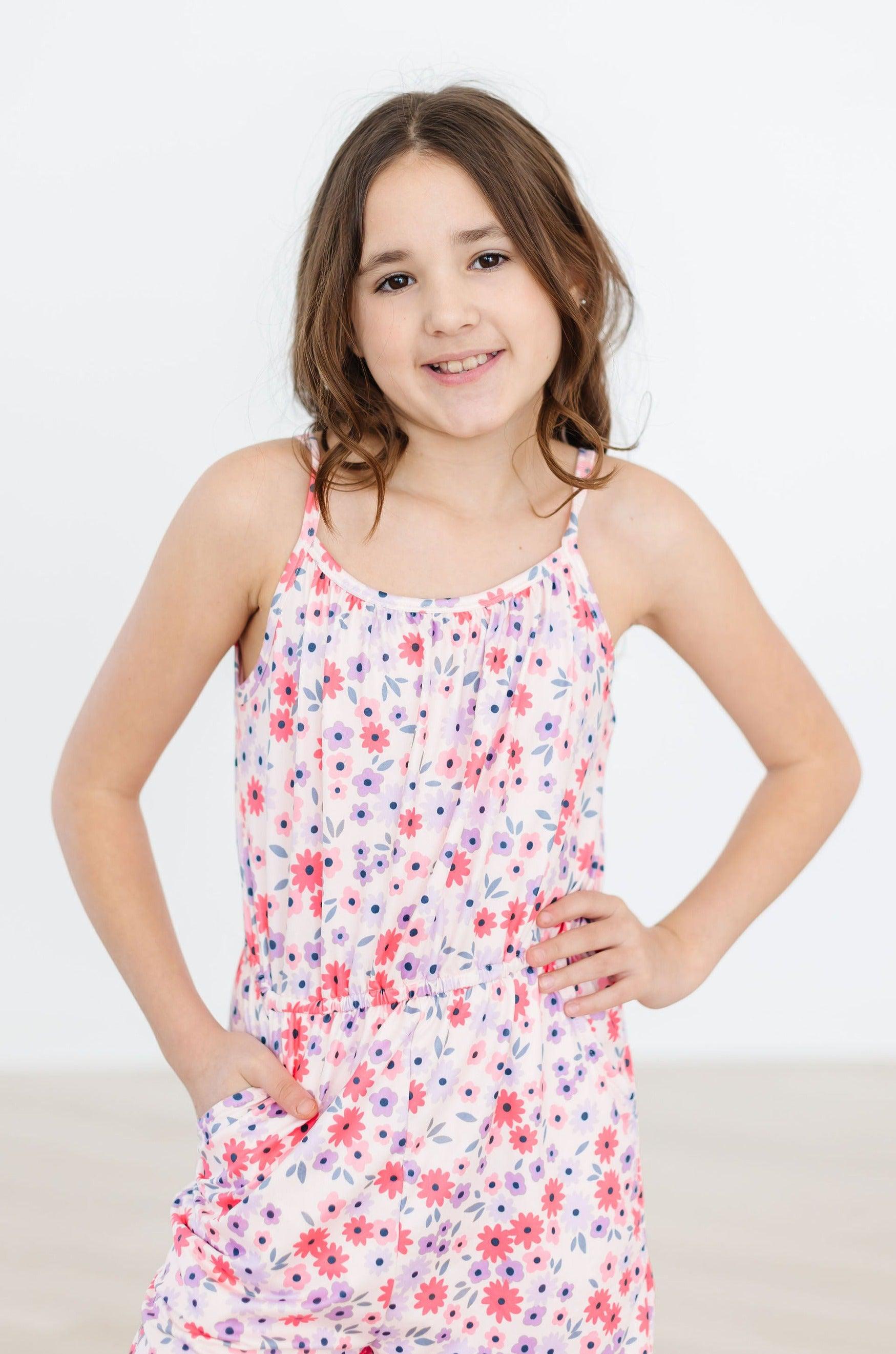Buttercup Strappy Play Romper-Mila & Rose ®
