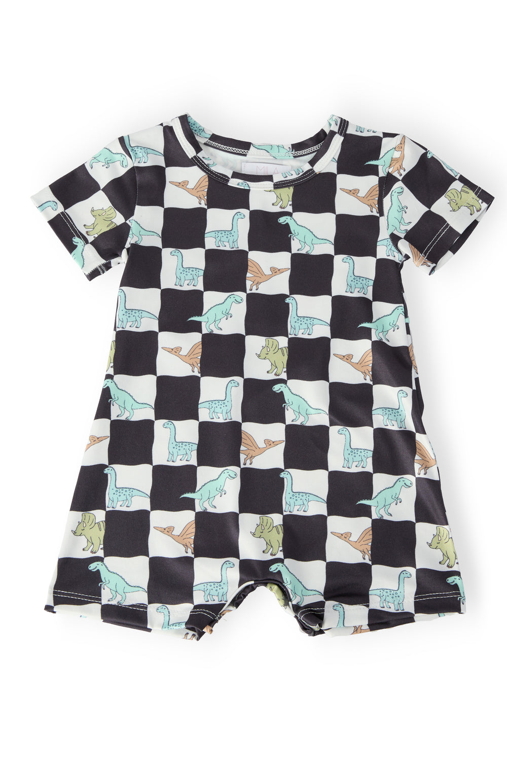 Dino Checkers S/S Shorty One-Piece-Mila & Rose ®