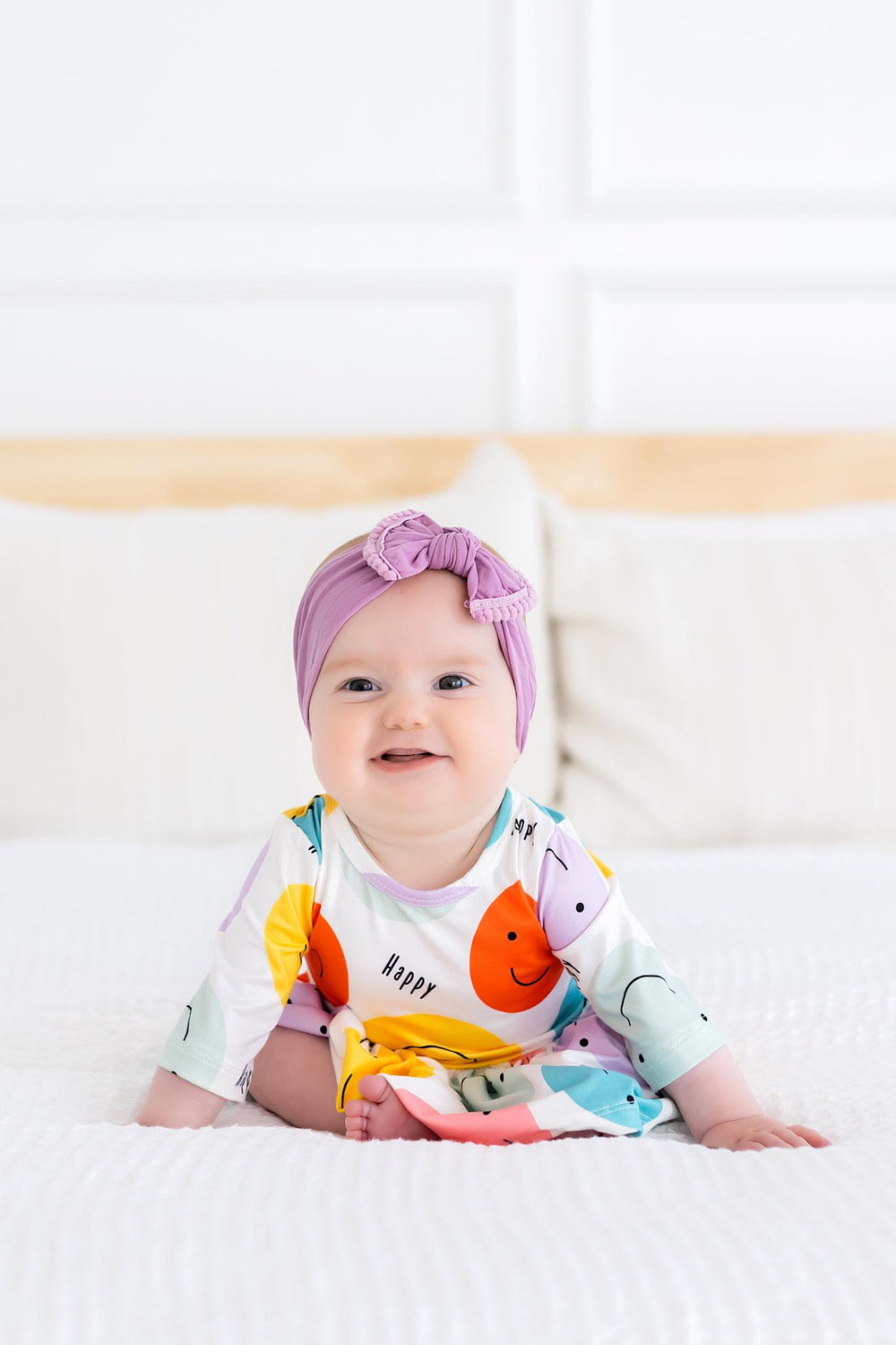Happy Days 3/4 Sleeve Twirl Bodysuit-Mila & Rose ®