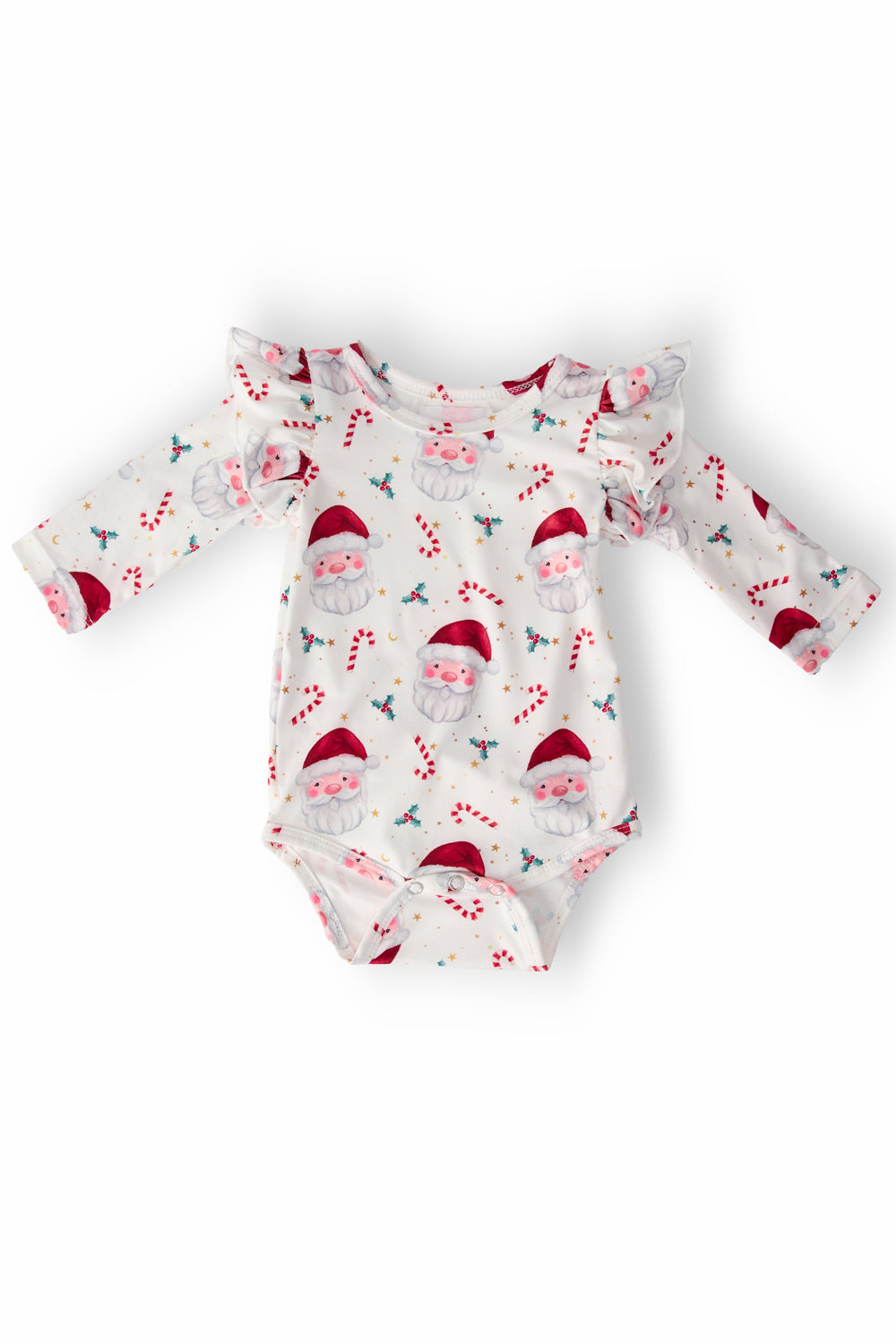 Mistletoe Magic L/S Flutter Bodysuit-Mila & Rose ®