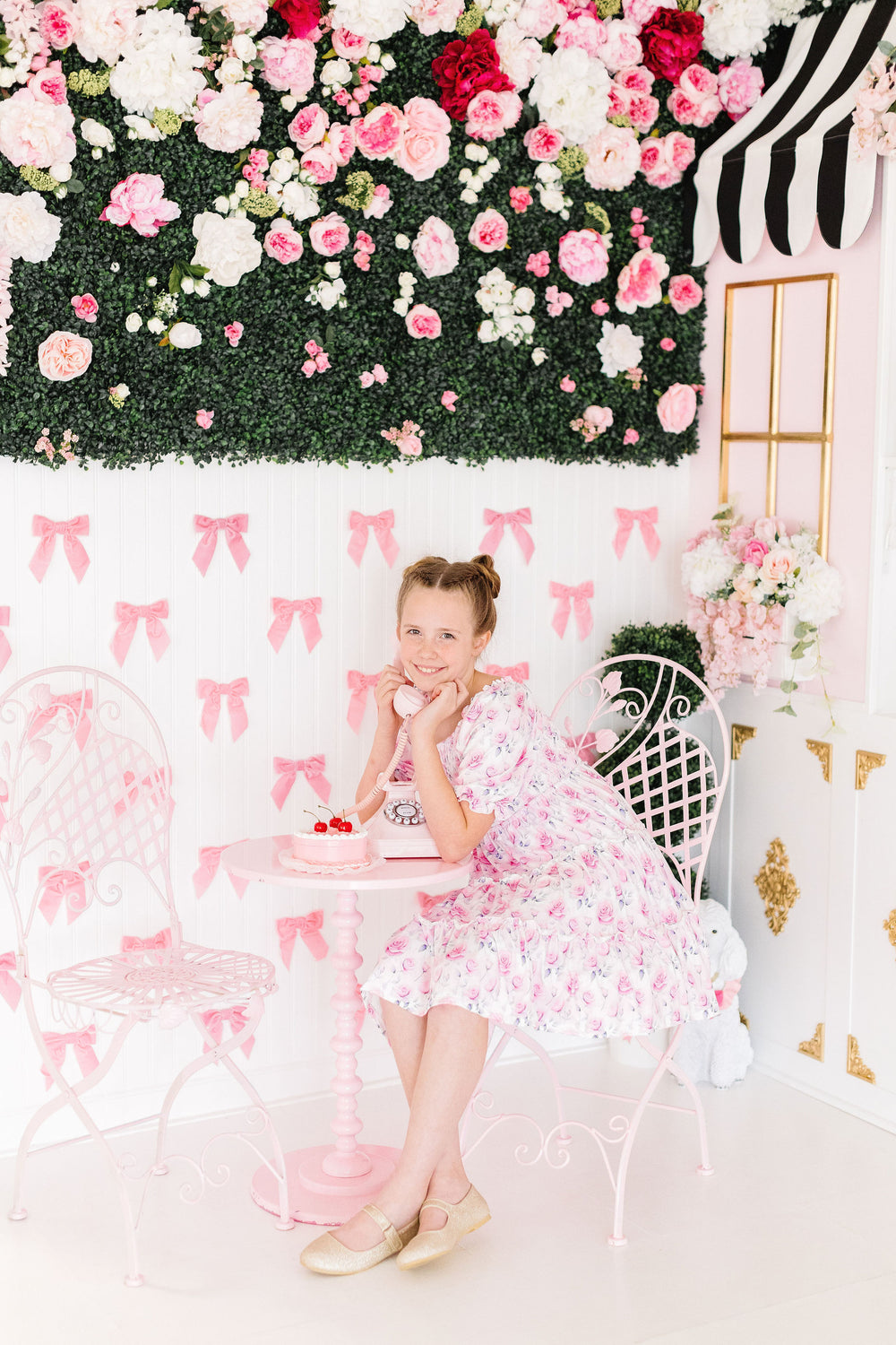 SALE Rose Garden Smocked Ruffle Dress-Mila & Rose ®