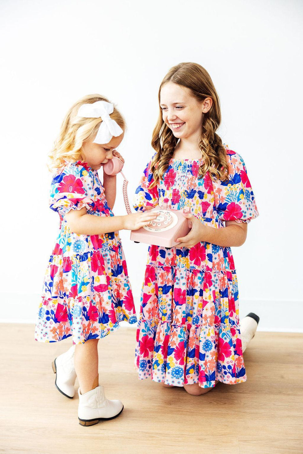 SALE Sunshine Garden Smocked Ruffle Dress-Mila & Rose ®