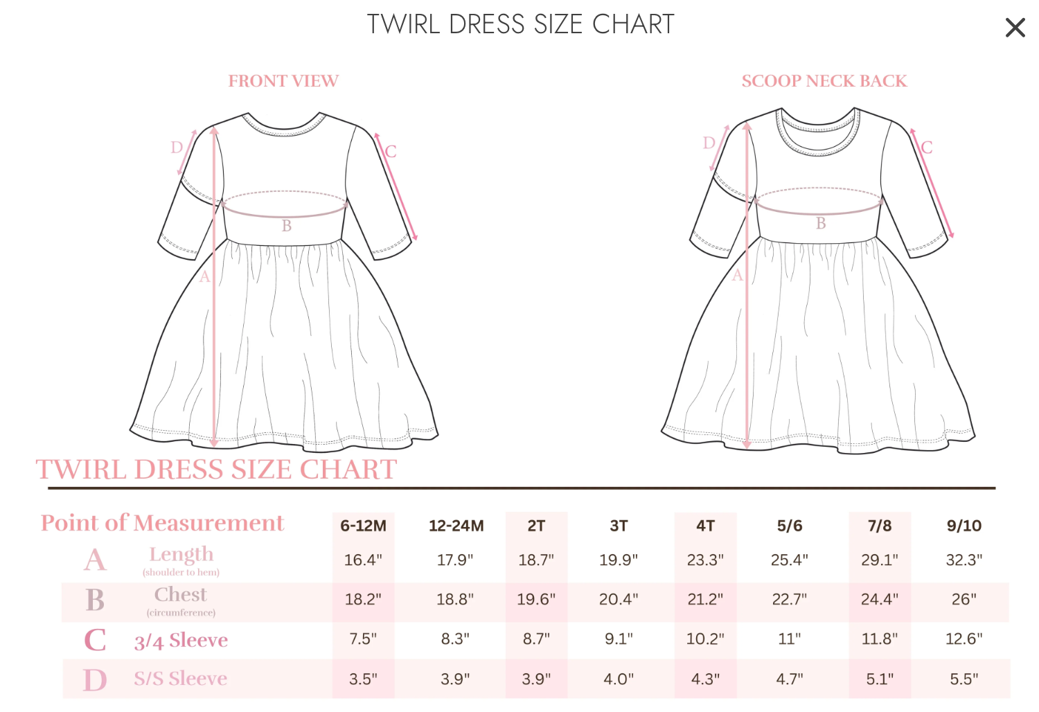 Twirl_Dress_Size_Chart