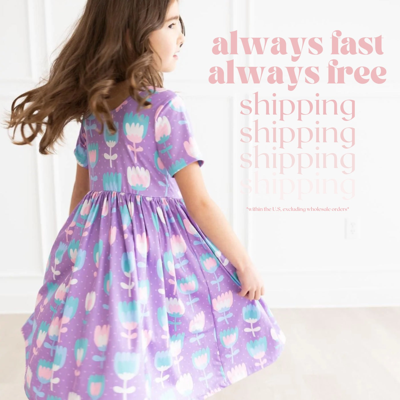 Girls Twirl Dresses Free Shipping