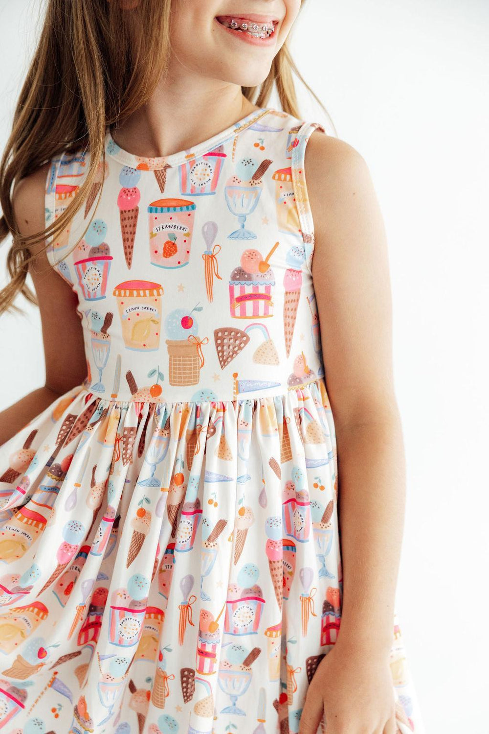 What's the Scoop Tank Twirl Dress-Mila & Rose ®