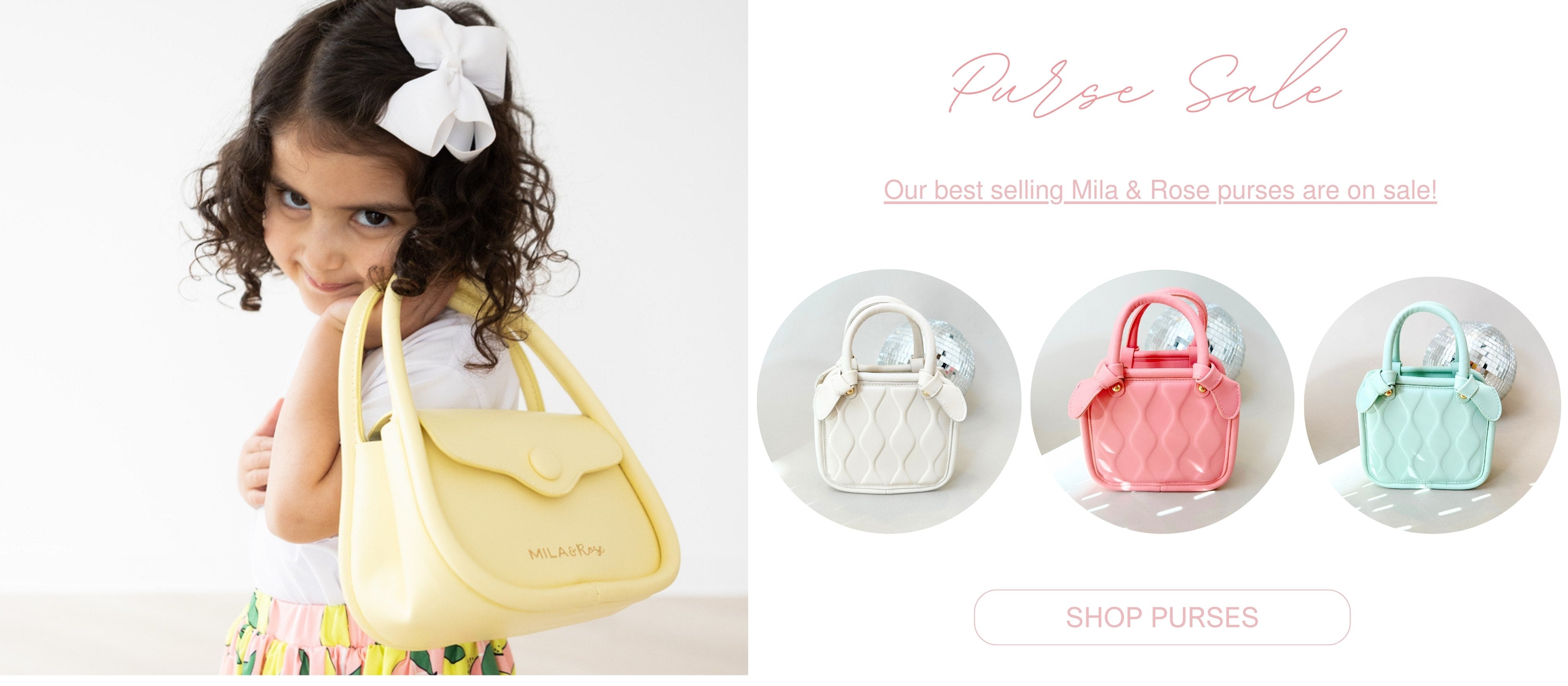 little girls purses on sale