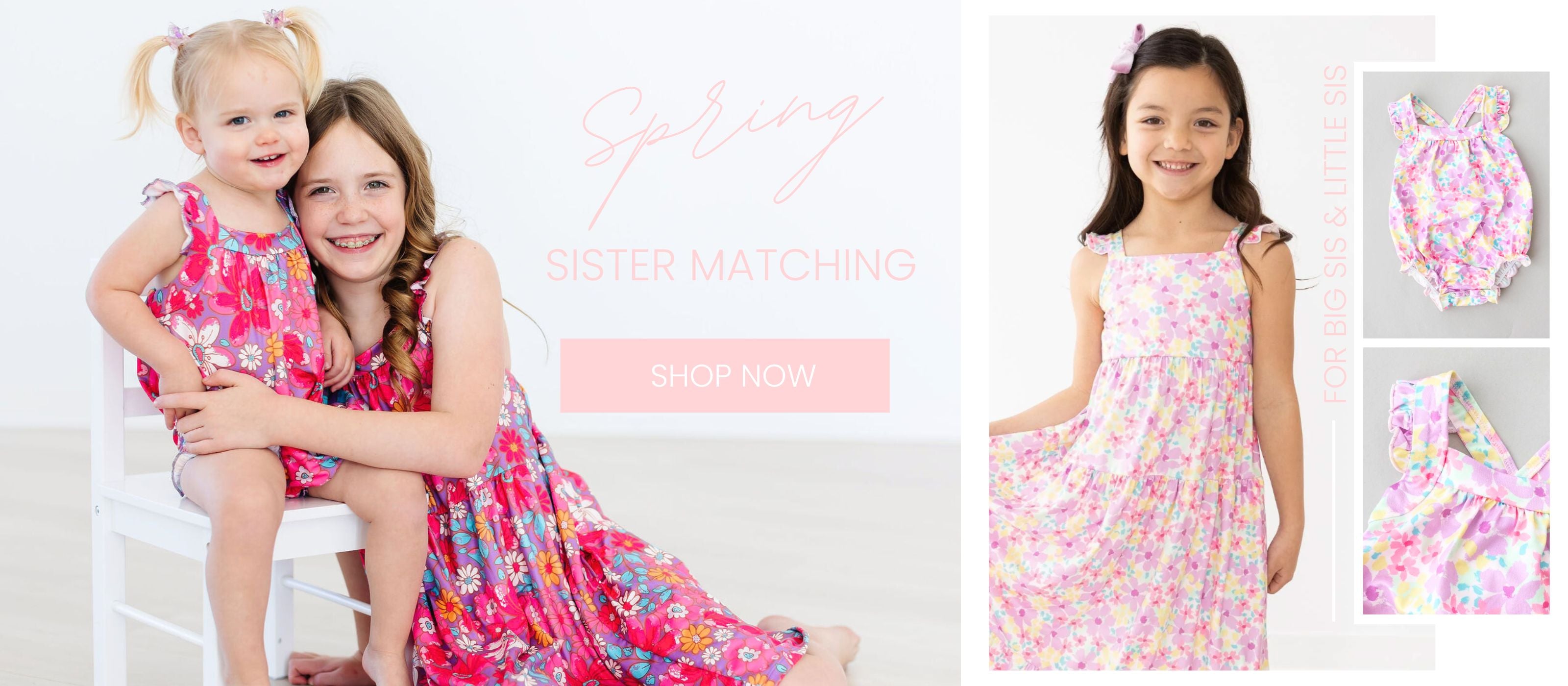 girls sister matching dresses