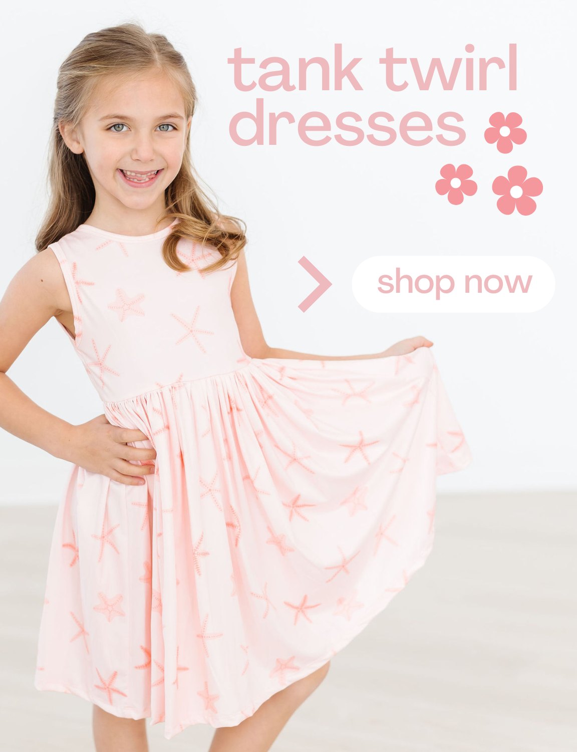 girls tank twirl dresses