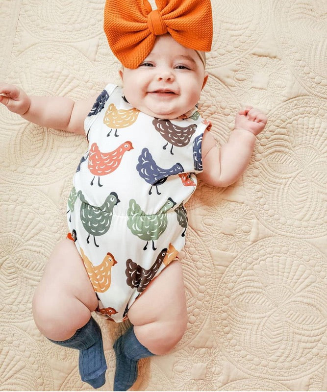 Chic and Playful Rompers for Girls