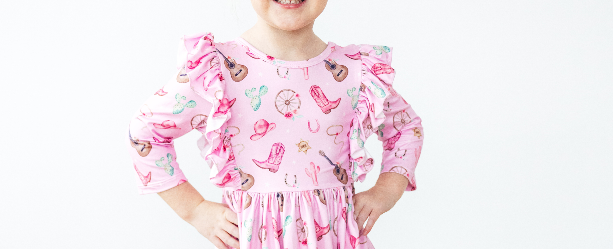 Ruffle Twirl Dresses-Mila &amp; Rose ®