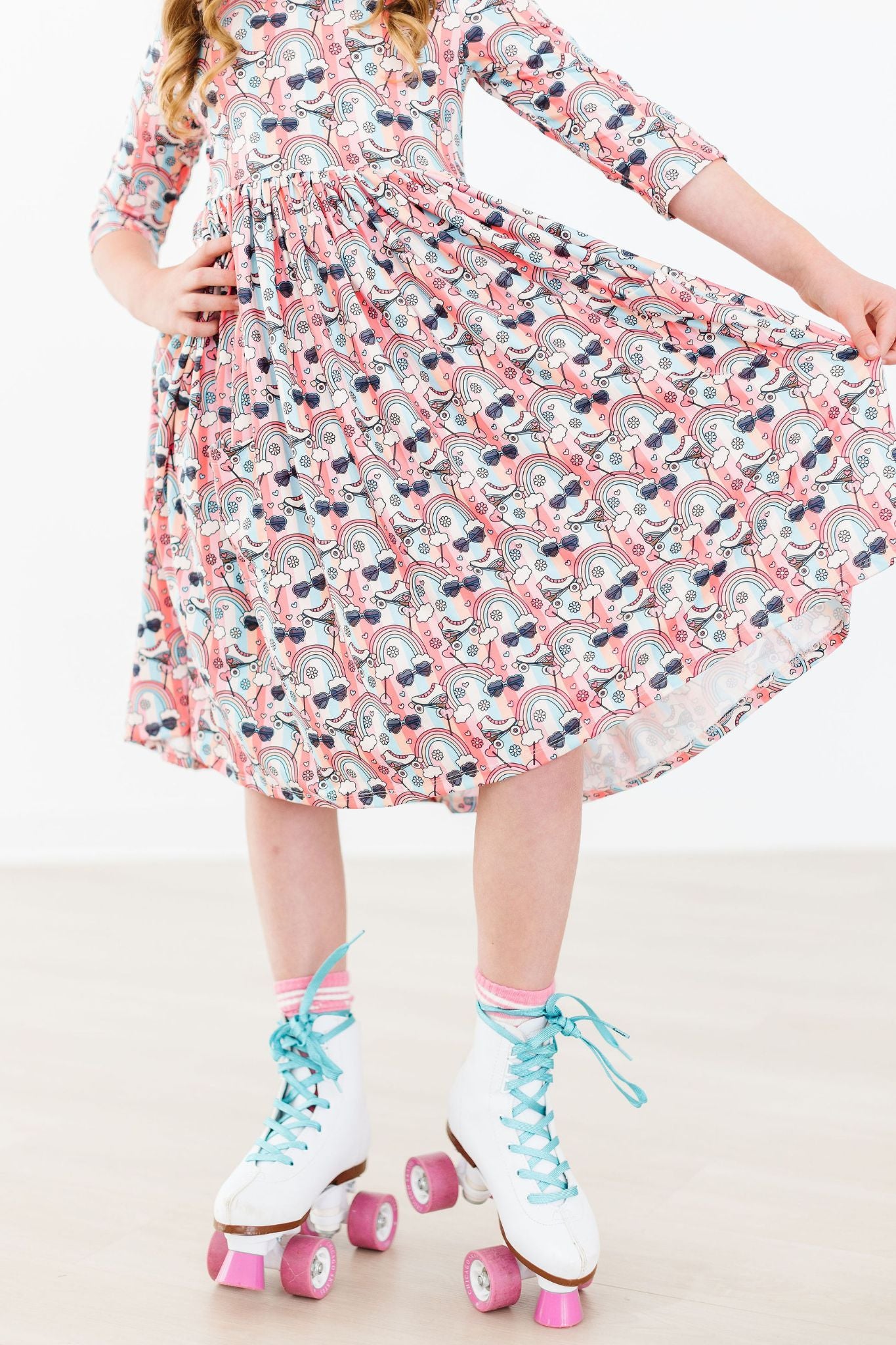 Let the Good Times Roll Pocket Twirl Dress-Mila & Rose ®