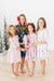 Clara's Christmas 3/4 Sleeve Ruffle Twirl Dress-Mila & Rose ®