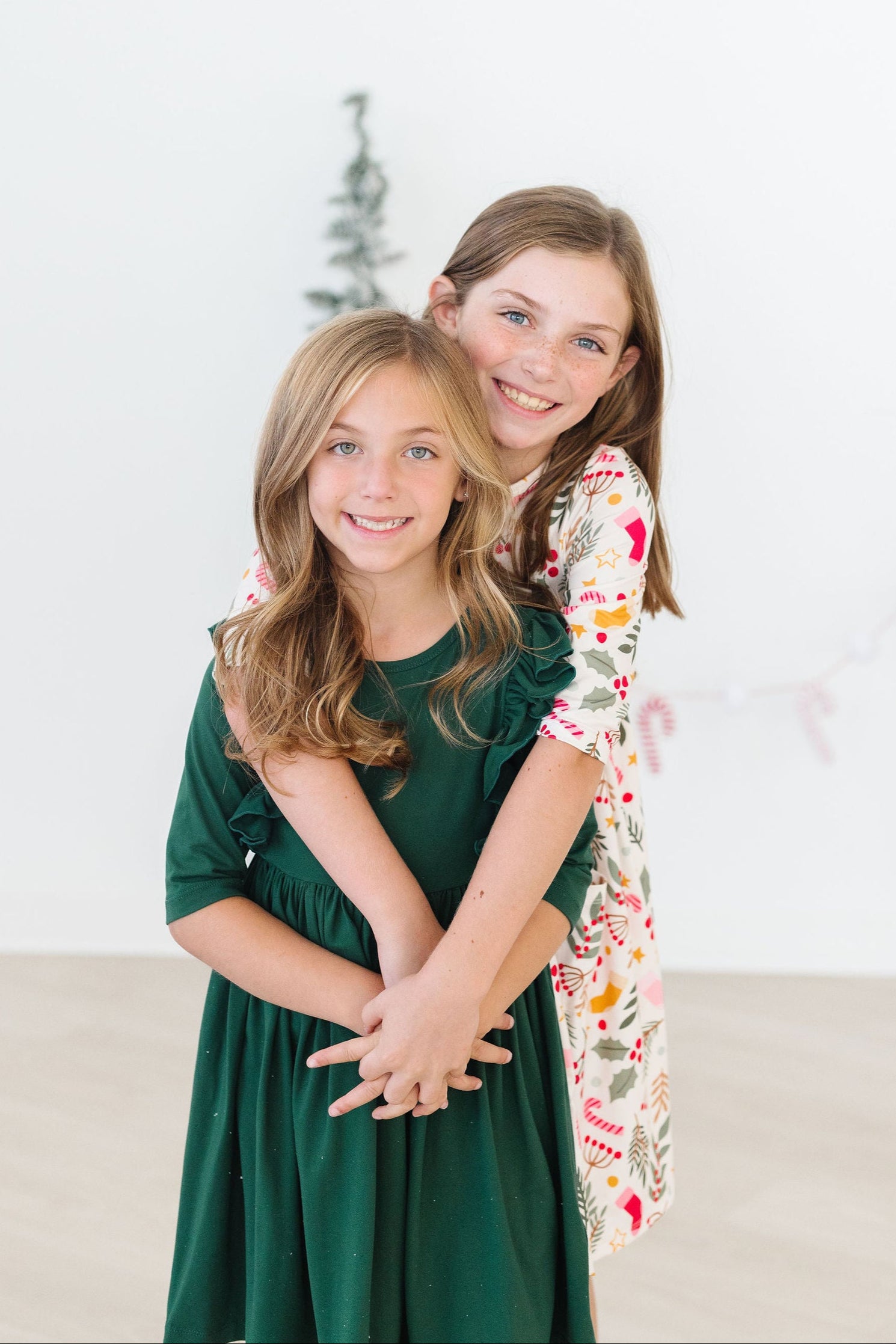SALE Spruce Ruffle Twirl Dress-Mila & Rose ®