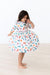 Classic Chrismas Ruffle Twirl Dress-Mila & Rose ®