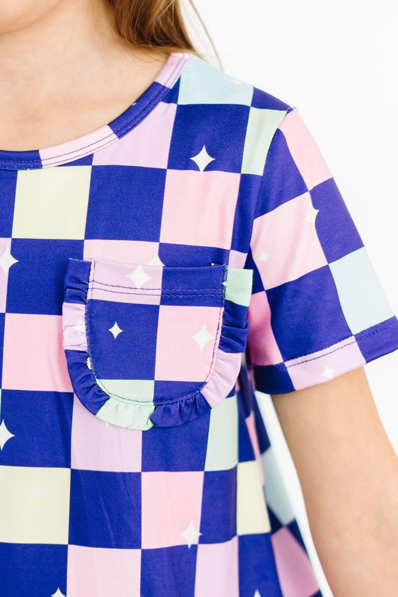 SALE Disco Floor T-Shirt Dress-Mila & Rose ®