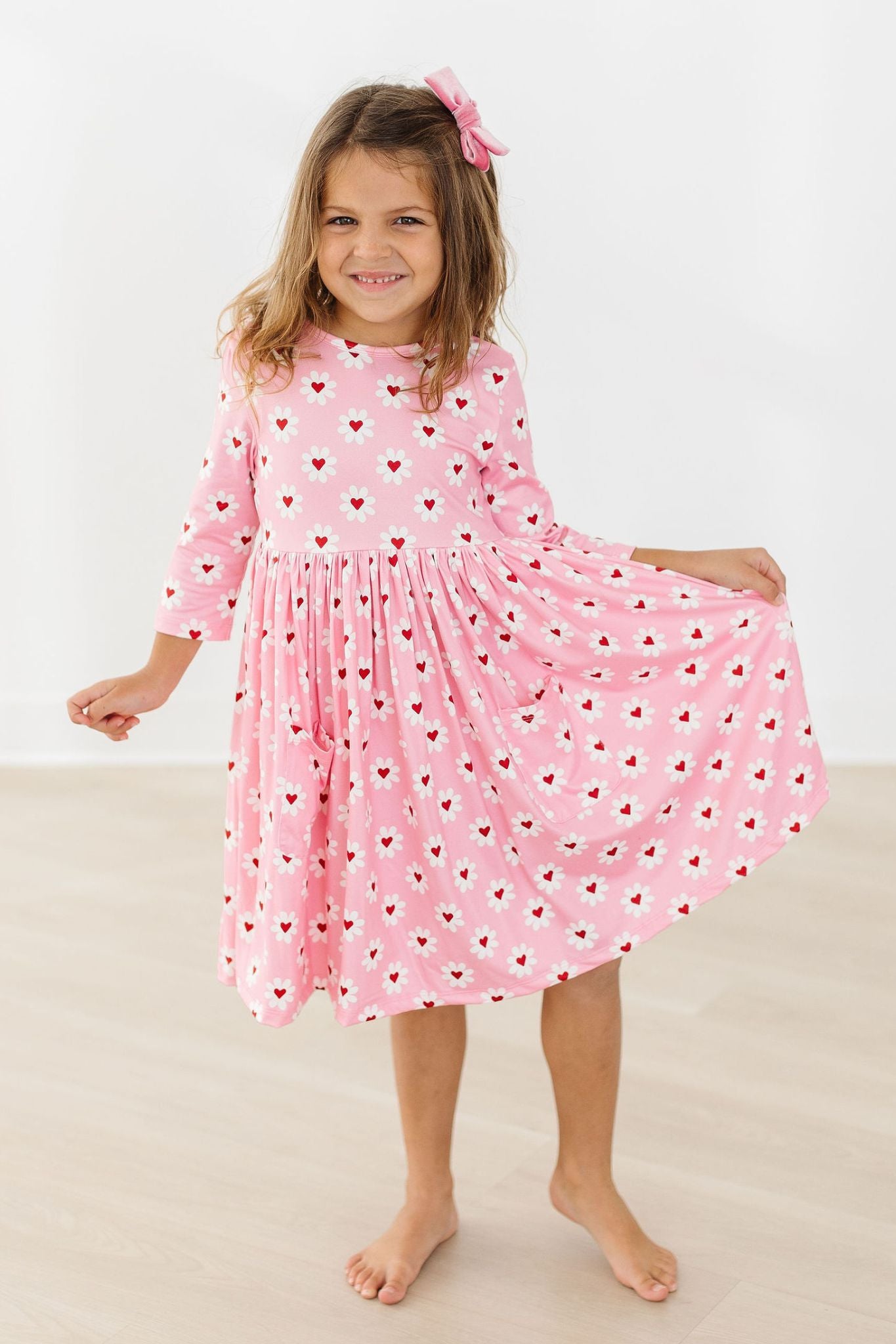 Daisy Delight Pocket Twirl Dress-Mila & Rose ®