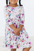 Midnight Rain 3/4 Sleeve Pocket Twirl Dress-Mila & Rose ®