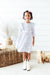 Pumpkin Picnic 3/4 Sleeve Ruffle Twirl Dress-Mila & Rose ®