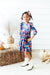 Vintage Garden 3/4 Sleeve Ruffle Twirl Dress-Mila & Rose ®
