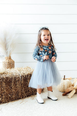 Into the Night L/S Tutu Dress-Mila & Rose ®