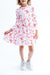 (S) Candy Cane Lane L/S Pocket Twirl Dress-Mila & Rose ®