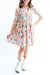 (S) Holly Jolly Christmas 3/4 Sleeve Pocket Twirl Dress-Mila & Rose ®