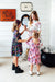 Skeleton Web 3/4 Sleeve Pocket Twirl Dress-Mila & Rose ®