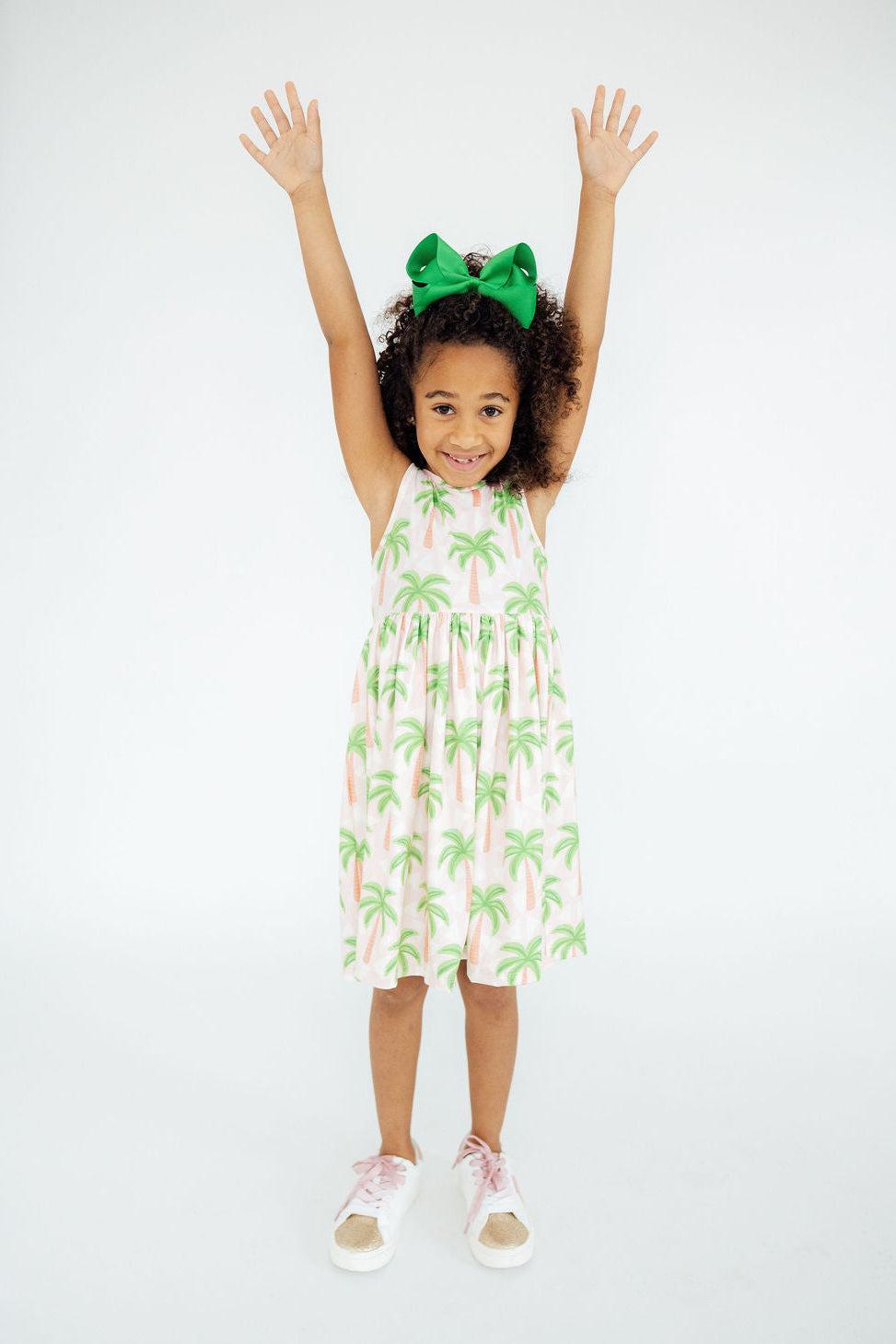 Kelly Green Grosgrain Hair Bow-Mila & Rose ®