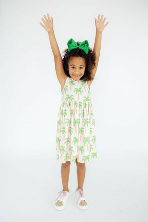 Kelly Green Grosgrain Hair Bow-Mila & Rose ®