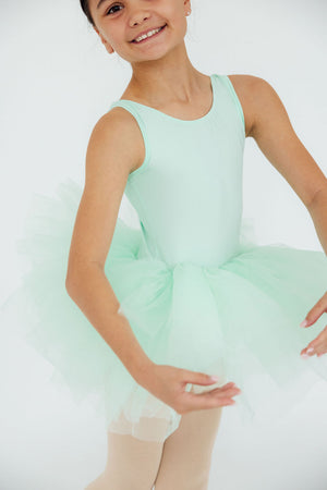Pastel Green Tank Tutu Leotard-Mila & Rose ®