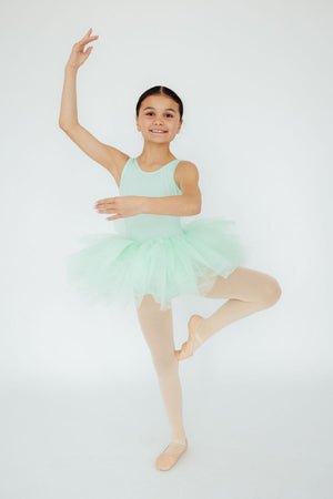 Pastel Green Tank Tutu Leotard-Mila & Rose ®