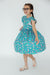 Betta Blooms Flutter Sleeve Twirl Dress-Mila & Rose ®