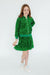 Kelly Green Velvet Sequin Jacket-Mila & Rose ®