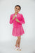 Pink Velvet Sequin Jacket-Mila & Rose ®