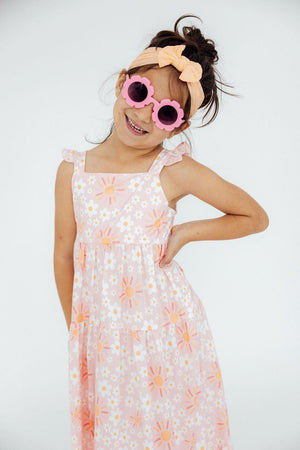 Sweet & Sunny Ruffle Maxi Dress-Mila & Rose ®
