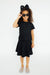 Black Scrunchy Twirl Skort-Mila & Rose ®