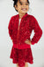 Red Velvet Sequin Jacket-Mila & Rose ®