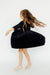 Black Velvet Twirl Dress-Mila & Rose ®