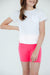 Neon Pink Twirl Shorts-Mila & Rose ®