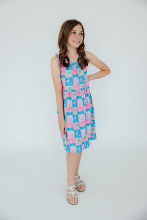 Flock Star Ruffle Cross Back Dress-Mila & Rose ®