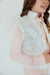 White Checker Puffer Vest-Mila & Rose ®