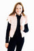 Light Pink Checker Puffer Vest-Mila & Rose ®