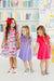 Hot Pink S/S Polo Dress-Mila & Rose ®