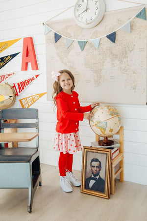An Apple a Day Twirl Skegging-Mila & Rose ®