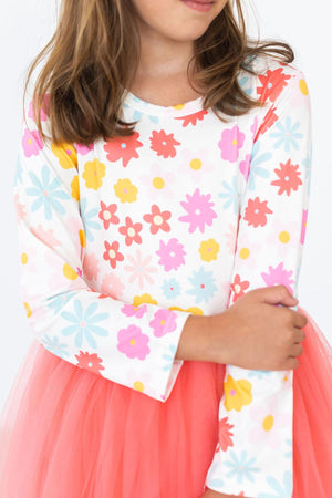 Sweet Pea L/S Tutu Dress-Mila & Rose ®