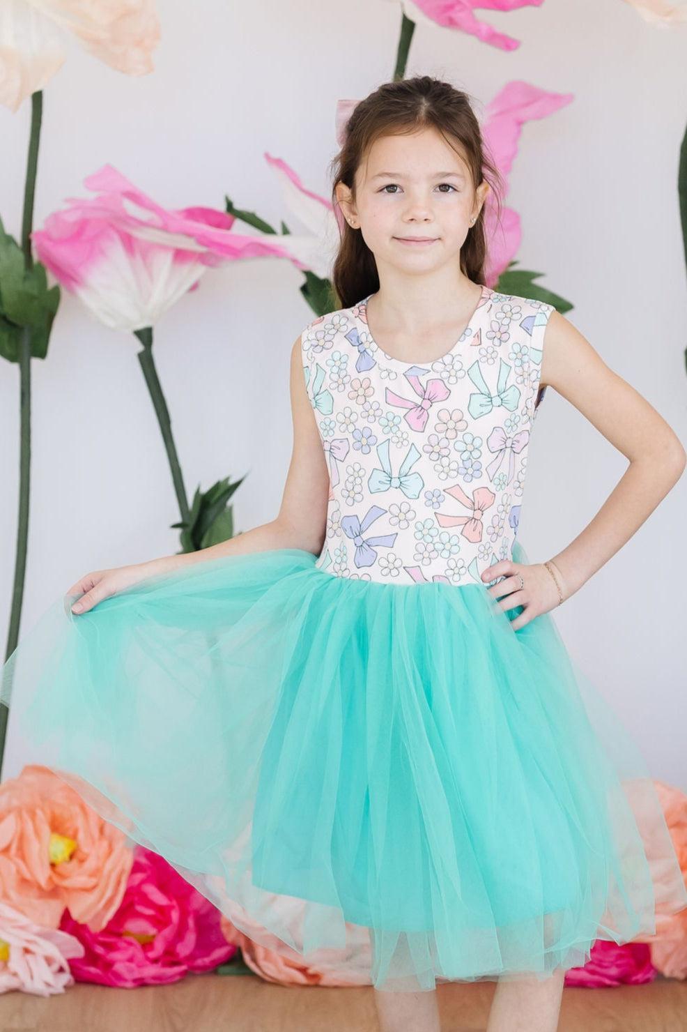 Blossoms & Bows Tank Tutu Dress-Mila & Rose ®