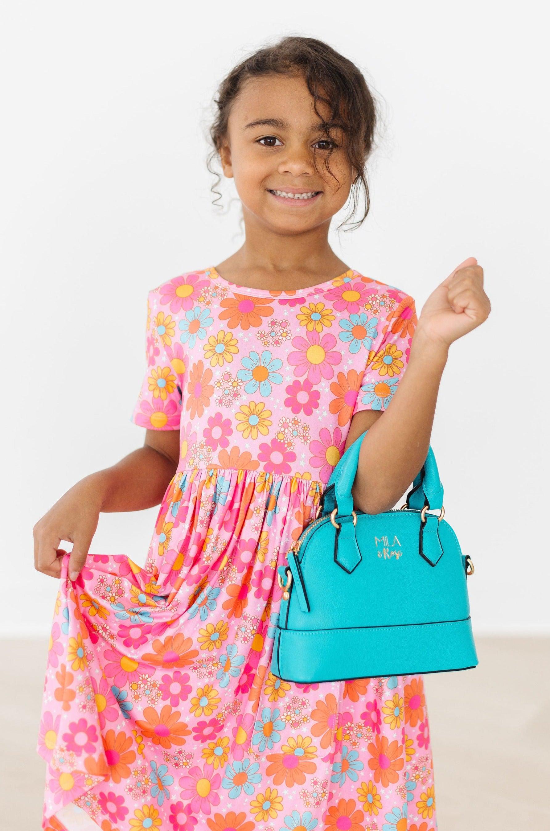 Petal Pop S/S Pocket Twirl Dress-Mila & Rose ®