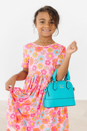 Petal Pop S/S Pocket Twirl Dress-Mila & Rose ®