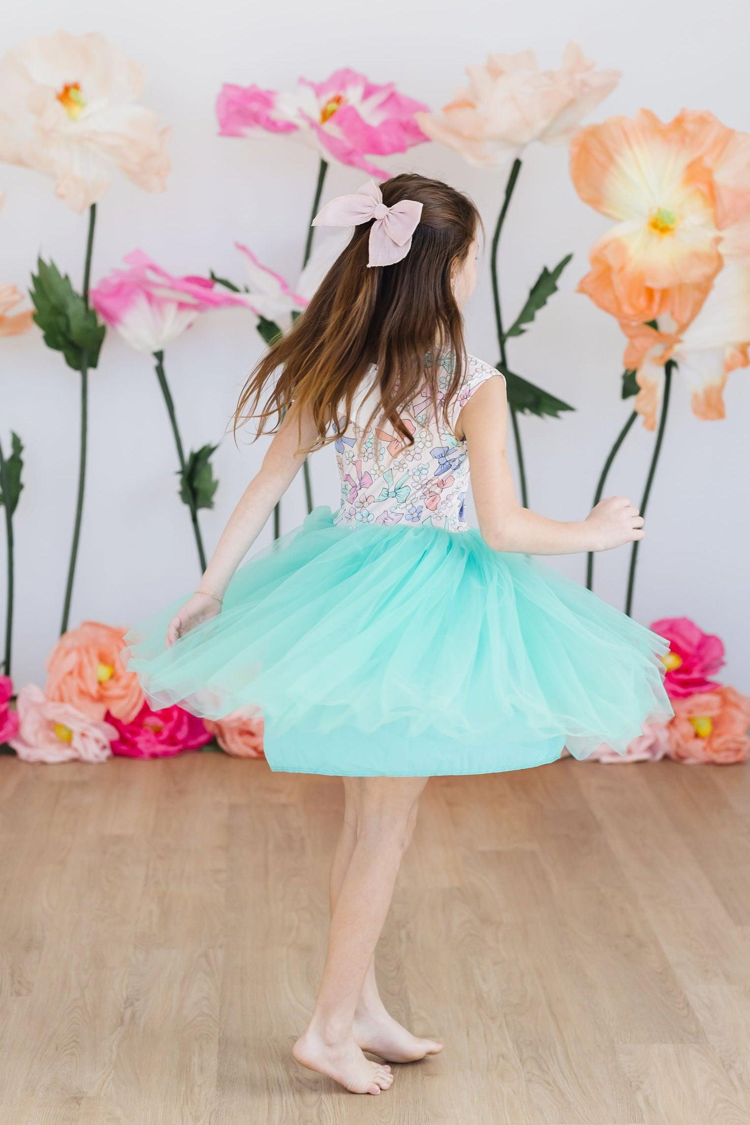 Blossoms & Bows Tank Tutu Dress-Mila & Rose ®