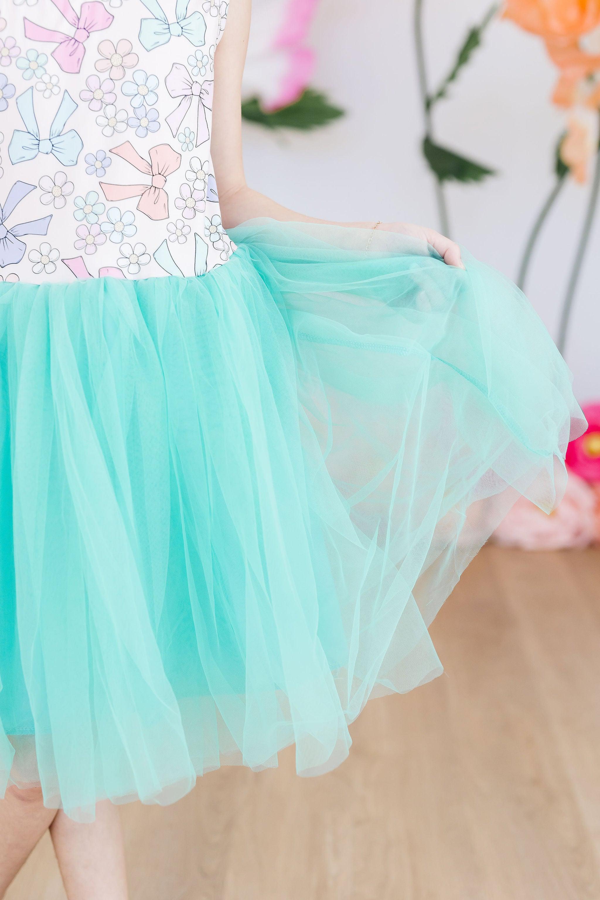 Blossoms & Bows Tank Tutu Dress-Mila & Rose ®
